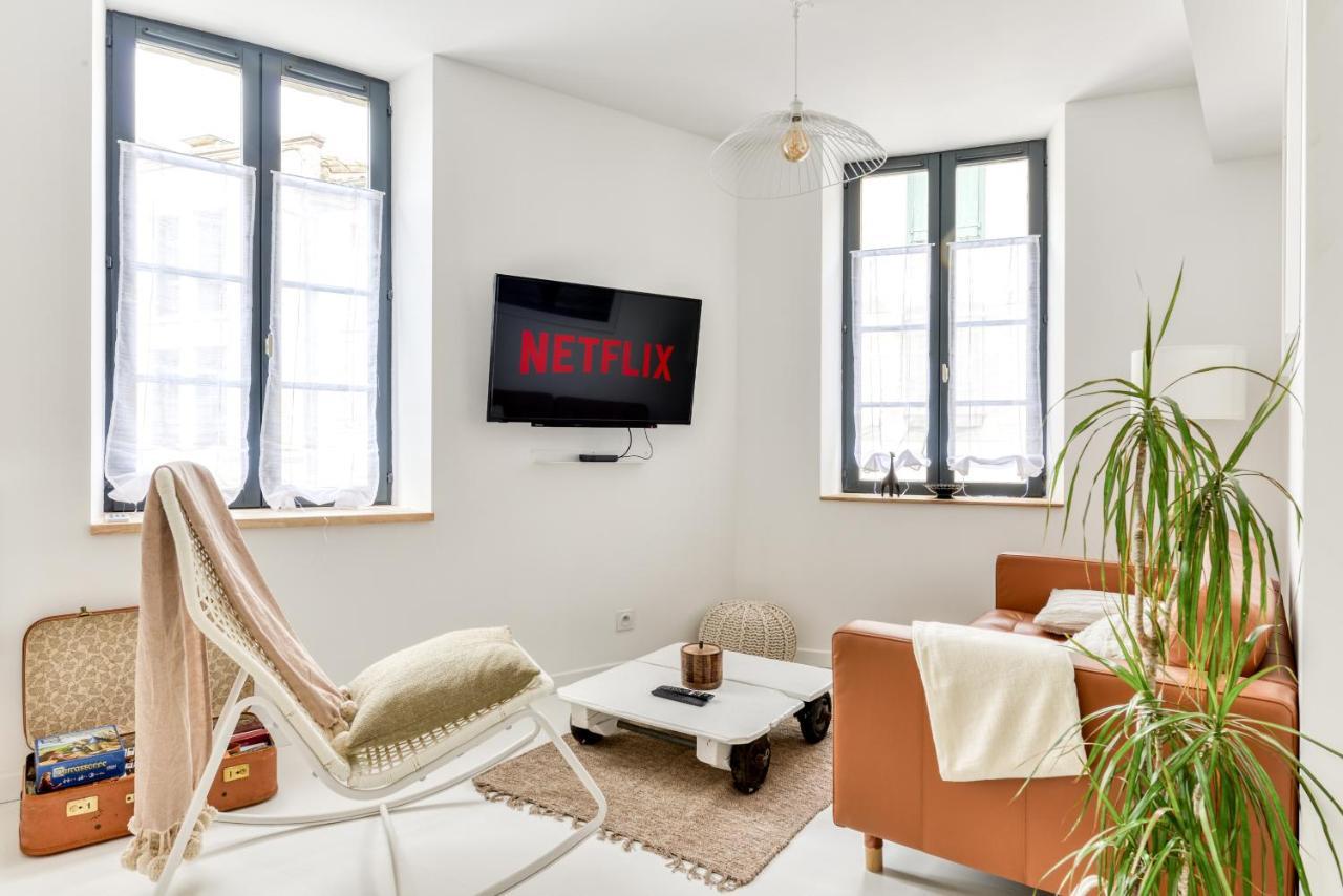Les Gites De Laure - L'Or Blanc, Appartement Avec Vue Sur Le Chateau, Climatisation, Netflix, A 160 M De La Cite Medievale Carcassonne Eksteriør billede
