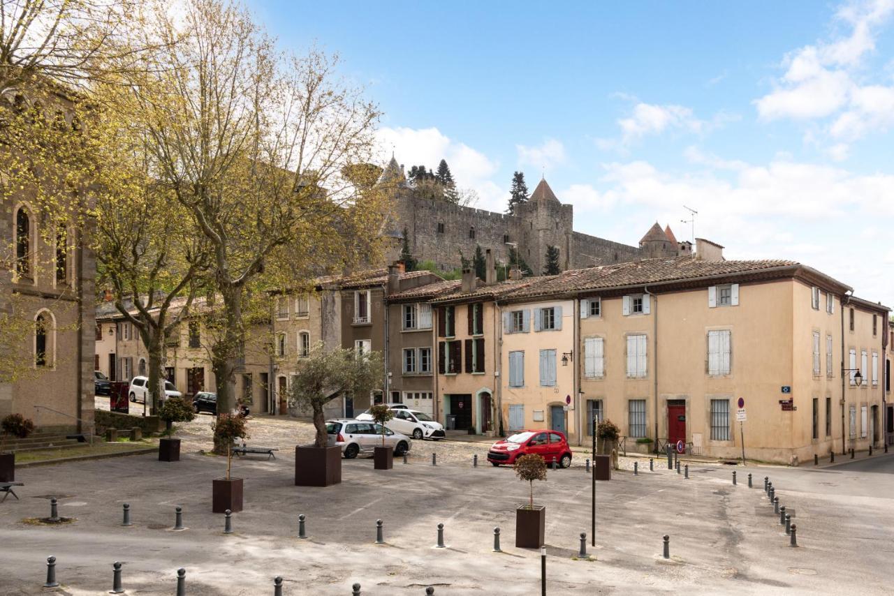 Les Gites De Laure - L'Or Blanc, Appartement Avec Vue Sur Le Chateau, Climatisation, Netflix, A 160 M De La Cite Medievale Carcassonne Eksteriør billede